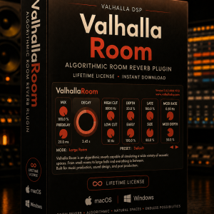 Valhalla Room – Algorithmic Room Reverb Plugin