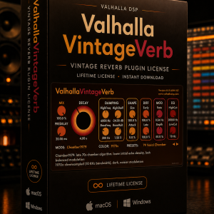 Valhalla VintageVerb – Vintage Reverb Plugin License
